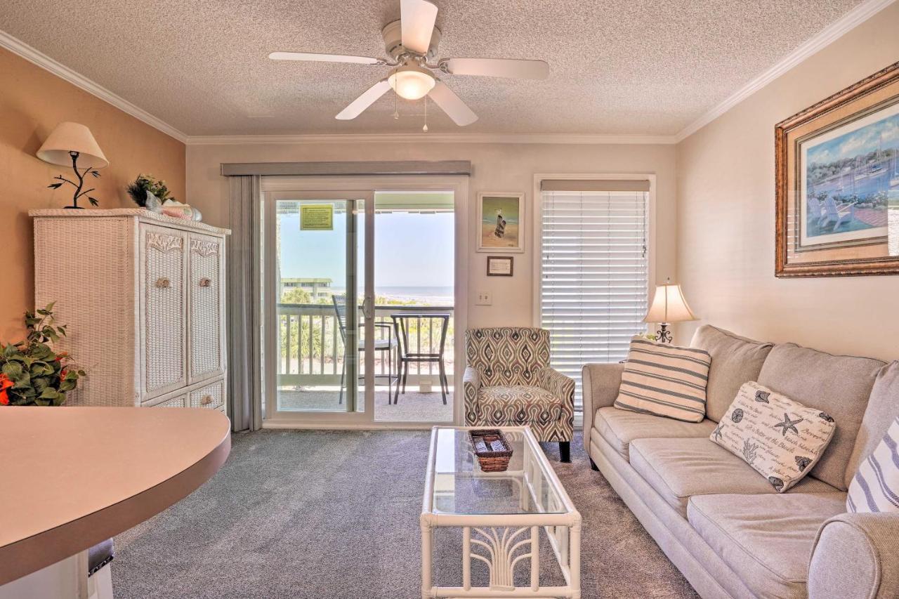 Isle Of Palms Beachfront Condo With Balcony And Pool! Eksteriør bilde