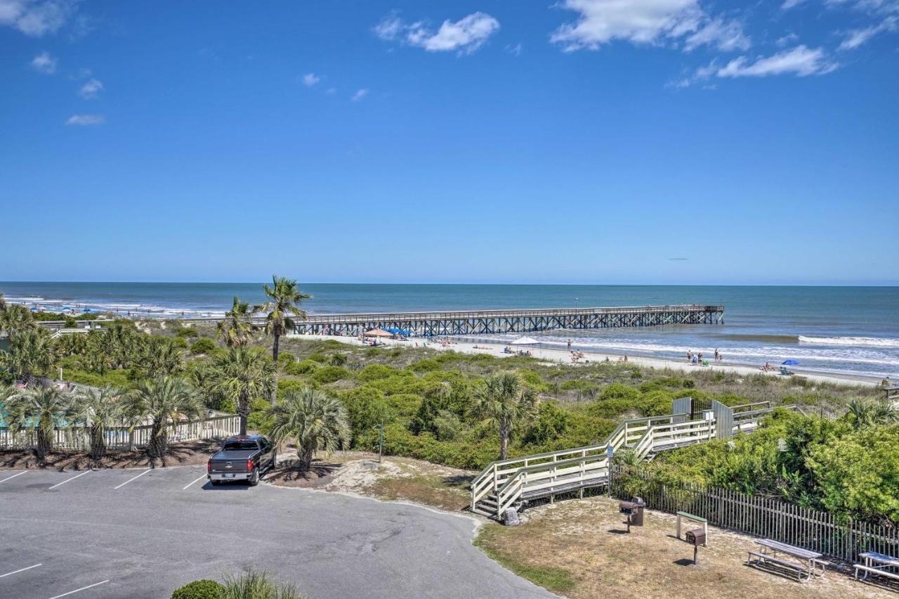 Isle Of Palms Beachfront Condo With Balcony And Pool! Eksteriør bilde
