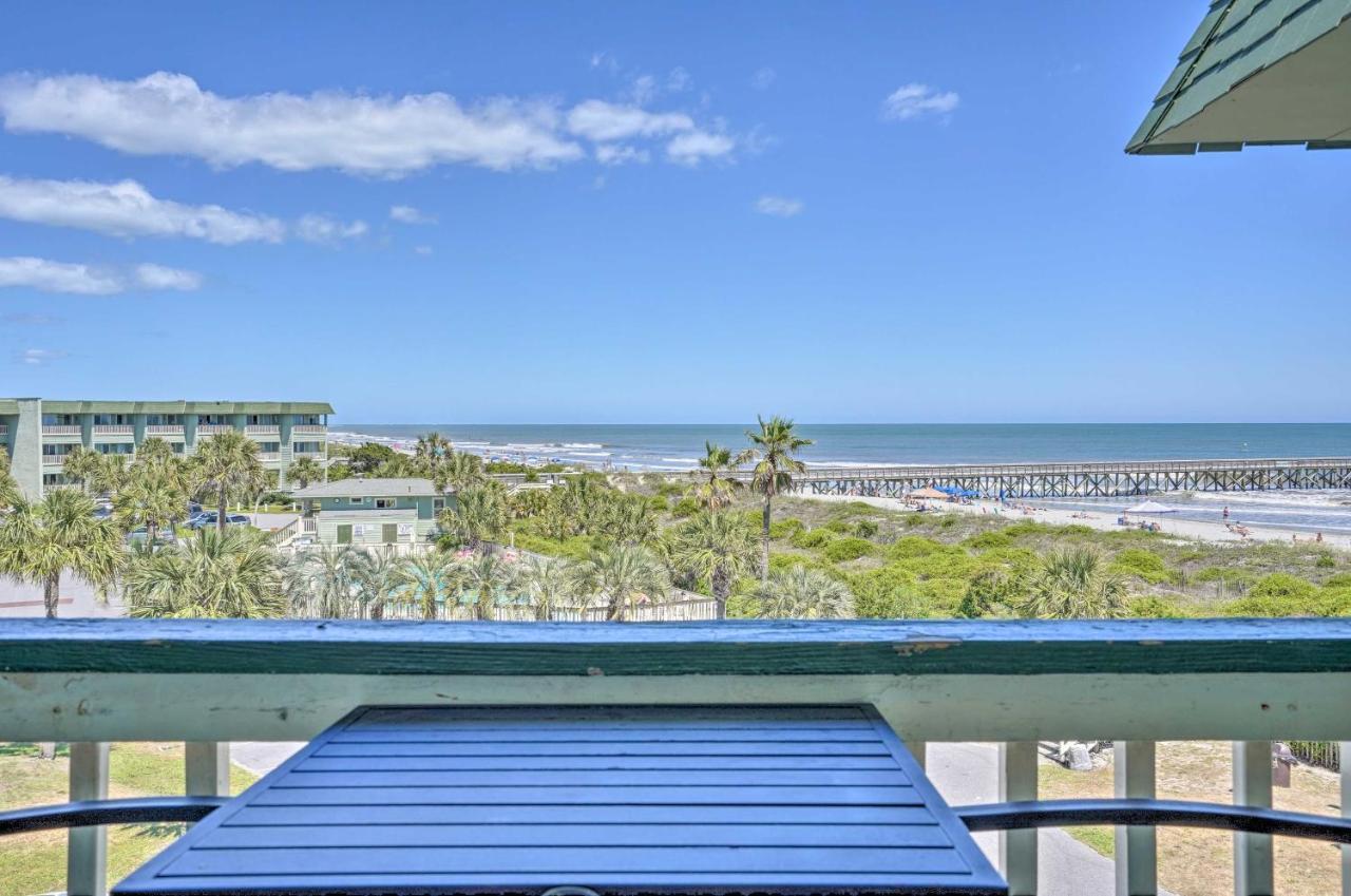 Isle Of Palms Beachfront Condo With Balcony And Pool! Eksteriør bilde