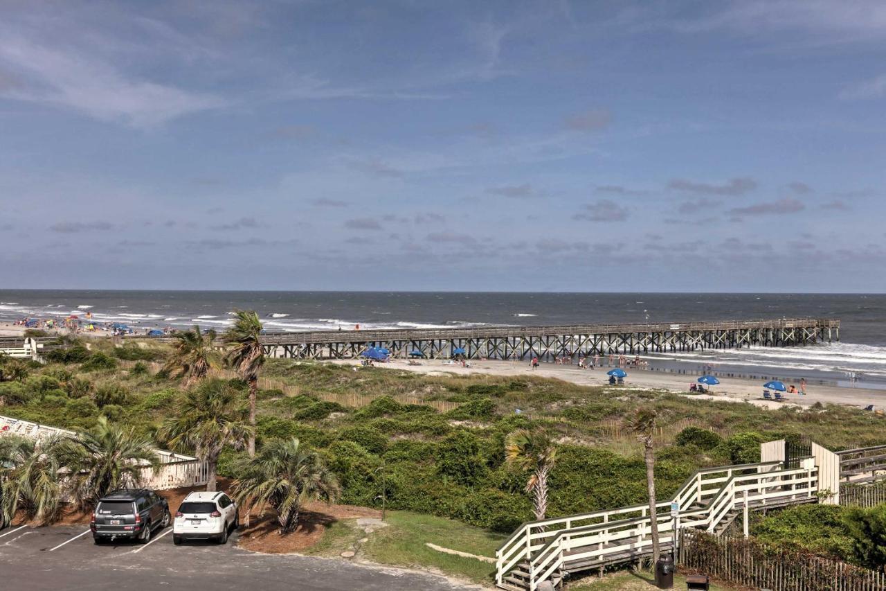Isle Of Palms Beachfront Condo With Balcony And Pool! Eksteriør bilde